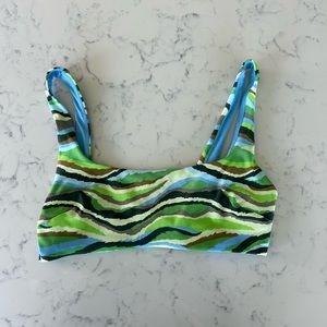 aerie Scoop Bikini Top-Size Small